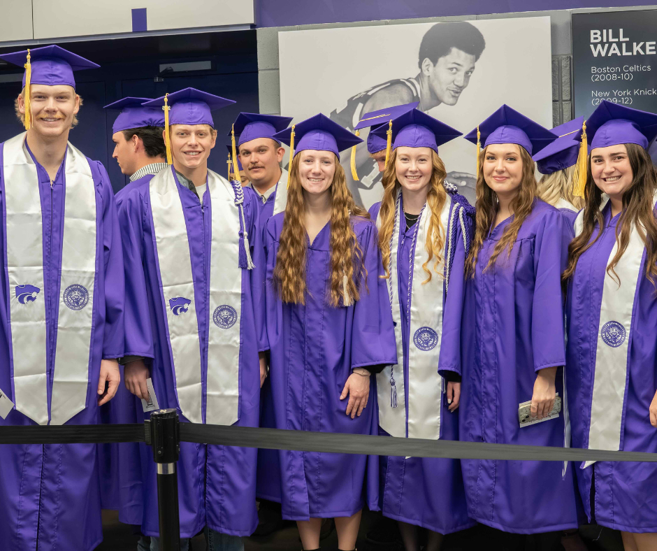 Students at Graduation