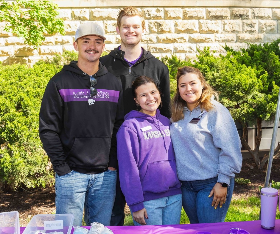 Students at Open House