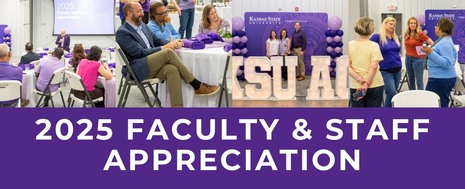 Pictures from faculty and staff appreciation