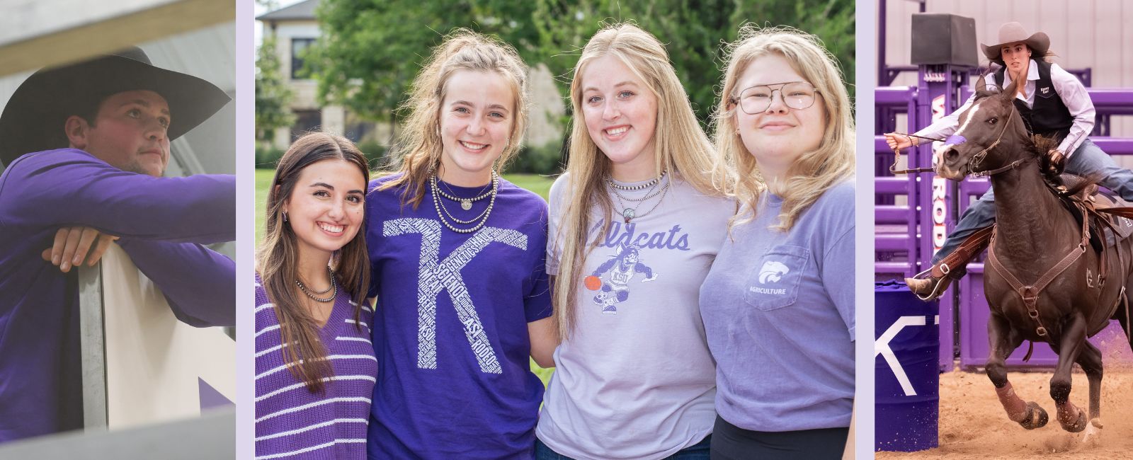 a collage of images in the College of agriculture