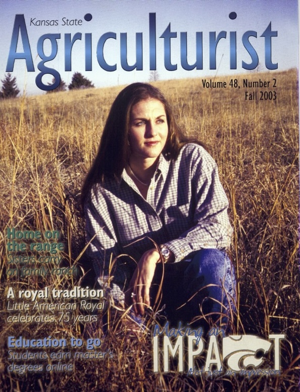 2003 Agriculturist Cover
