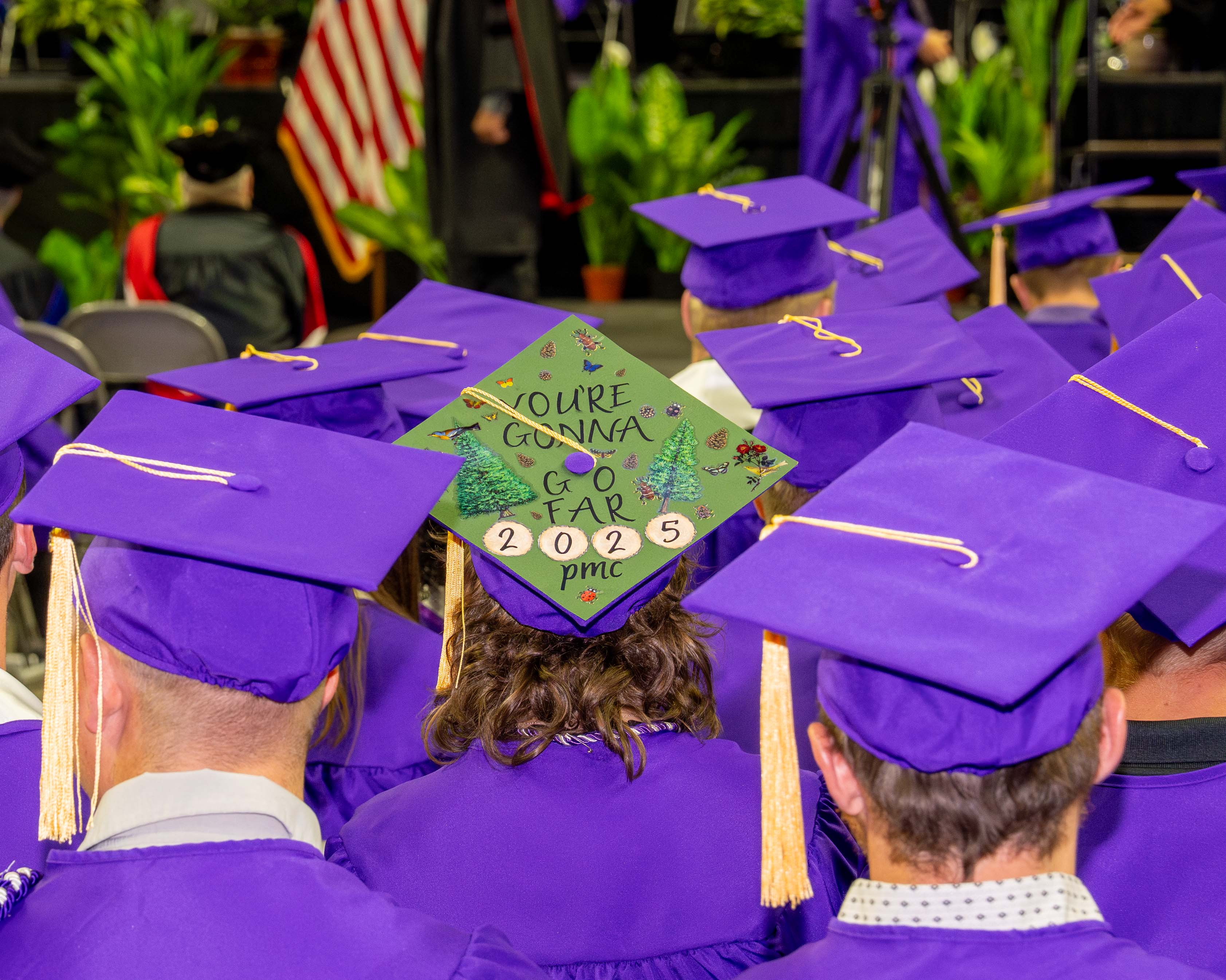 Feed science students in mill