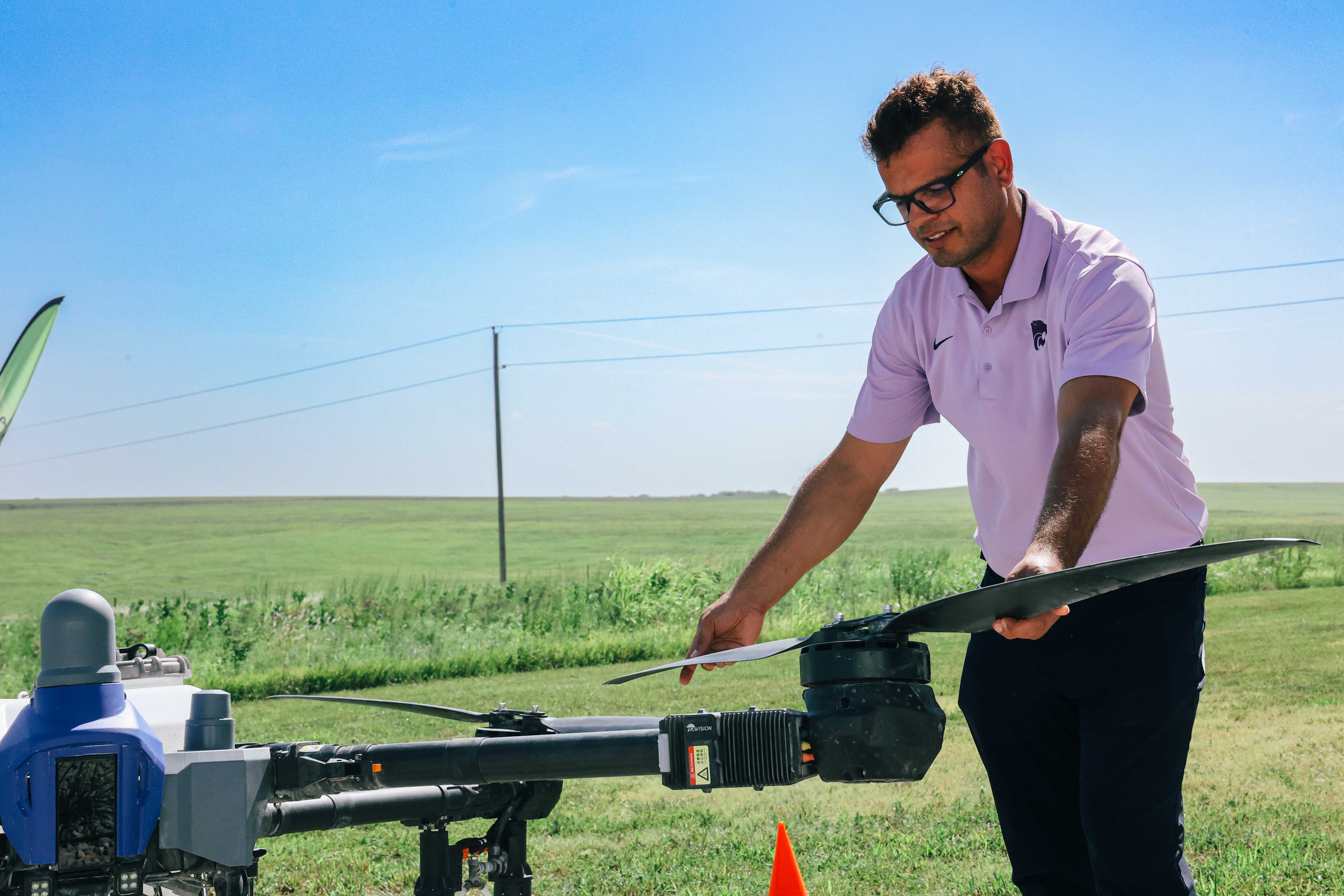 Deepak joshi with drone