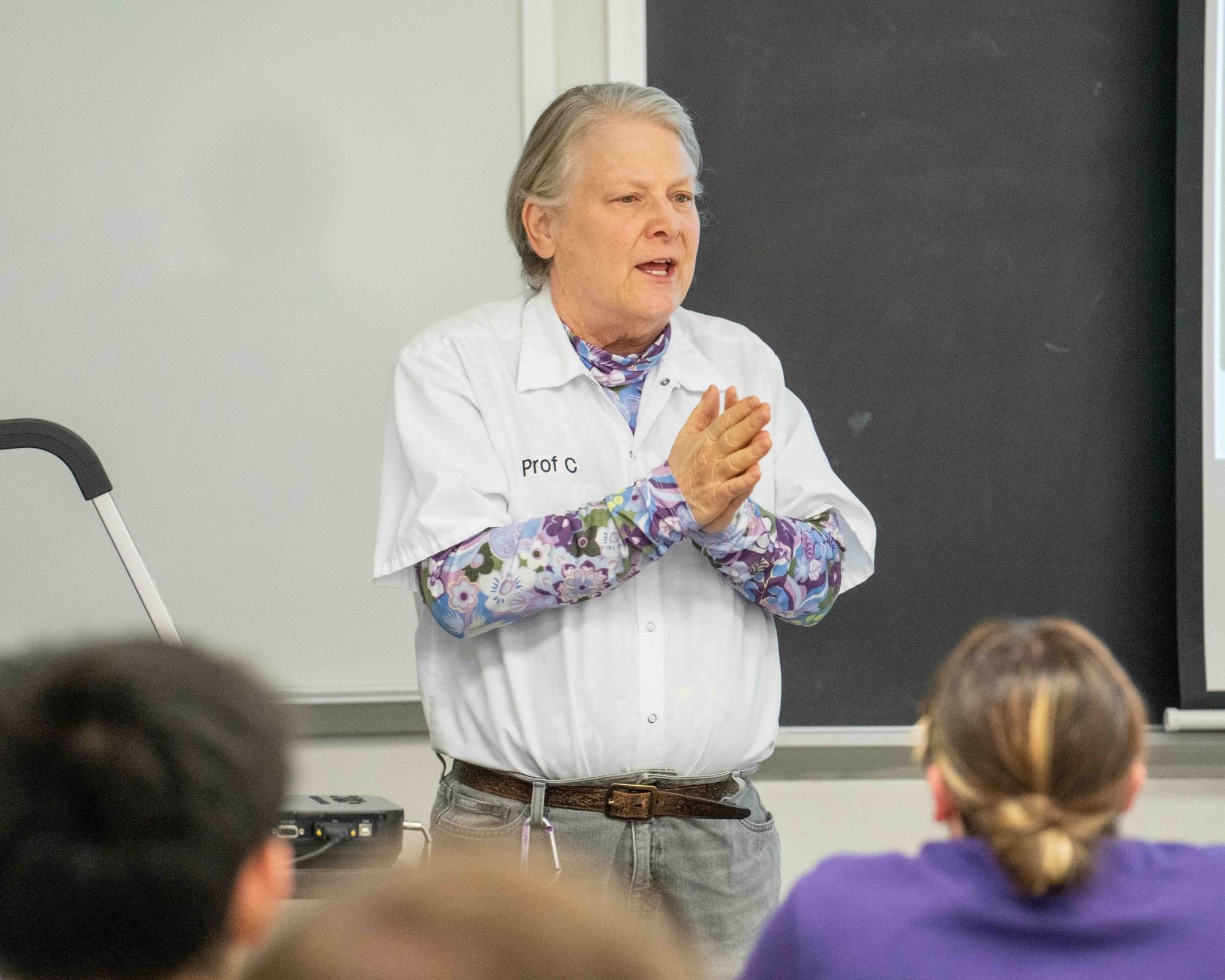 Fran Churchill teaching